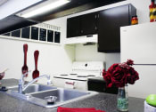 Thumbnail 3 of 22 - Open Apartment Kitchen