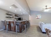Thumbnail 24 of 29 - apartment clubhouse with kitchen