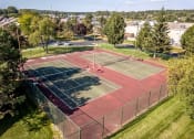 Thumbnail 22 of 33 - outdoor tennis court