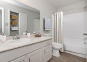 Thumbnail 27 of 33 - apartment bathroom with a shower