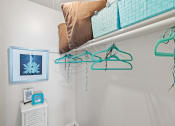 Thumbnail 9 of 27 - walk in closet in apartment