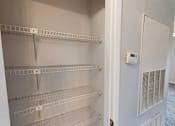 Thumbnail 10 of 28 - A white refrigerator with a digital display on the door.