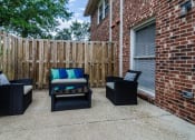 Thumbnail 7 of 17 - private patio/balcony at Forest Hills apartments