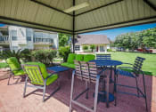 Thumbnail 9 of 14 - outdoor lounge at apartment community 
