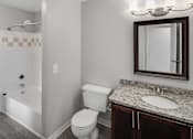 Thumbnail 9 of 25 - updated bathroom at The Heights Apartments