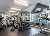 Thumbnail 17 of 25 - 24 hour fitness center at The Heights Apartments