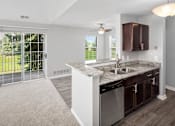 Thumbnail 6 of 25 - kitchen at The Heights Apartments