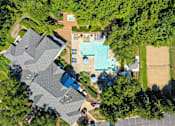 Thumbnail 18 of 25 - birdseye view of The Heights apartments clubhouse