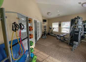 Thumbnail 12 of 21 - fitness center at Waterford Pines apartments
