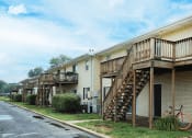 Thumbnail 10 of 13 - decks outside addison place apartments