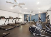 Thumbnail 13 of 25 - convenient on-site gym at acadian point apartments 