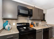 Thumbnail 3 of 25 - kitchen with built-in microwave, oven, dishwasher and more!