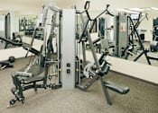 Thumbnail 17 of 21 - loft fitness center with exercise machines