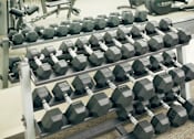 Thumbnail 18 of 21 - Apartment Fitness Center with Free Weights