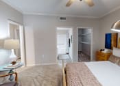 Thumbnail 10 of 32 - bedroom with a walk in closet