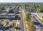 Thumbnail 29 of 29 - Aerial shot of Bavarian woods apartments in Middletown, Ohio