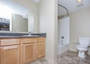 Thumbnail 15 of 29 - full bathroom with vanity and storage space