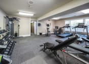 Thumbnail 22 of 29 - convenient on-site gym at bavarian woods apartments