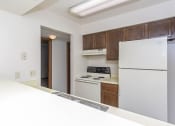 Thumbnail 4 of 29 - Kitchen area with breakfast bar at bavarian woods apartments