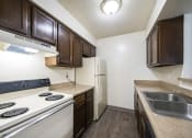 Thumbnail 2 of 29 - Apartment kitchen with dishwasher and cupboard space