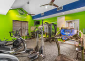 Thumbnail 16 of 30 - the gym at the apartments for rent