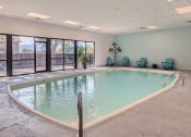 Thumbnail 26 of 34 - indoor pool and hot tub at country green apartments