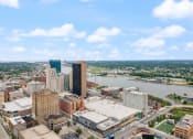 Thumbnail 15 of 16 - a view of Toledo and river from above