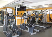 Thumbnail 17 of 31 - fitness room filled with lots of exercise equipment