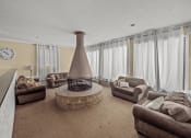 Thumbnail 14 of 25 - fireplace in clubhouse