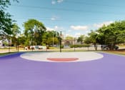 Thumbnail 23 of 25 - basketball court at apartment community