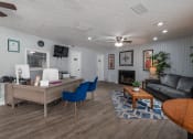 Thumbnail 6 of 12 - leasing office at apartment complex