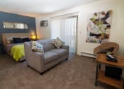 Thumbnail 2 of 31 - primary bedroom in apartment