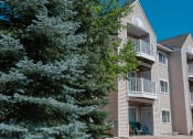Thumbnail 14 of 17 - an apartment building with a large tree in front of it