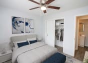 Thumbnail 9 of 18 - Apartment Bedroom with Connected Bathroom