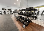 Thumbnail 20 of 31 - free weights at Eastland Apartments