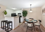 Thumbnail 4 of 28 - Apartment Kitchen and Dining Area