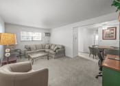 Thumbnail 3 of 24 - Model Living Room in apartment complex