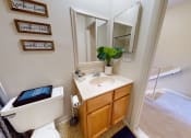 Thumbnail 18 of 32 - upstairs bathroom in townhouse