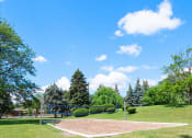 Thumbnail 24 of 32 - sand volleyball court at apartment complex