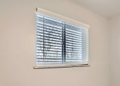 Thumbnail 18 of 28 - South Federal Apartments Bedroom with Window and cordless blinds in select units