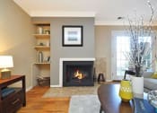 Thumbnail 9 of 35 - In unit fireplace at Evansville IN apartments