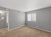 Thumbnail 10 of 23 - bedroom with a window and carpet