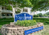 Thumbnail 22 of 23 - Forest Park Apartment welcome sign