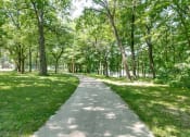 Thumbnail 20 of 23 - walking trails at apartment community in Kansas city
