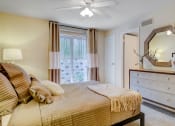 Thumbnail 9 of 16 - apartment bedroom with walk in closet and large window at the villages at general grant