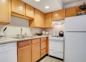 Thumbnail 1 of 16 - dishwasher, oven, refrigerator at the villages at general grant apartments