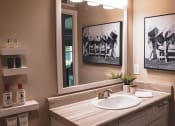 Thumbnail 12 of 22 - Georgetown of Kettering Apartments bathroom with mirror