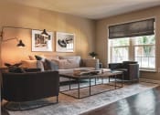 Thumbnail 2 of 22 - Living room at Georgetown of Kettering Apartments