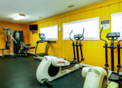 Thumbnail 18 of 22 - a gym with cardio machines
