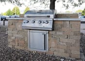 Thumbnail 25 of 29 - grilling area at loft apartment building